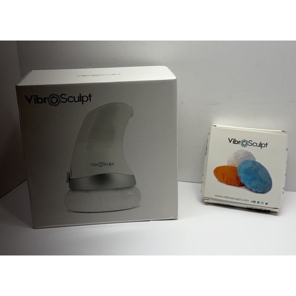VibroSculpt Electric Deep Tissue Massager Cellulite Remover w/Beauty Pads